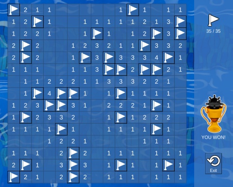 Решенная игра. Классический режим.