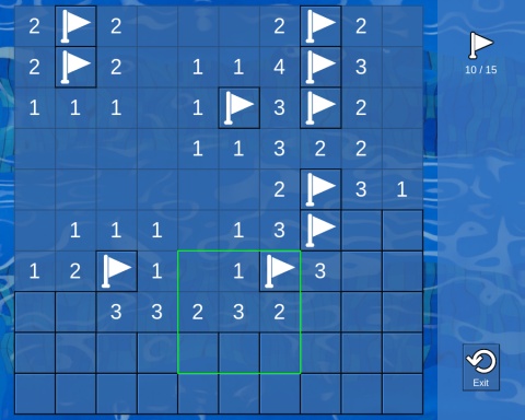 Тройке нужно еще два флажка.